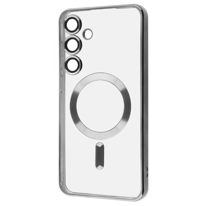 Чохол Metal Color with MagSafe для Samsung S23FE (silver)-0